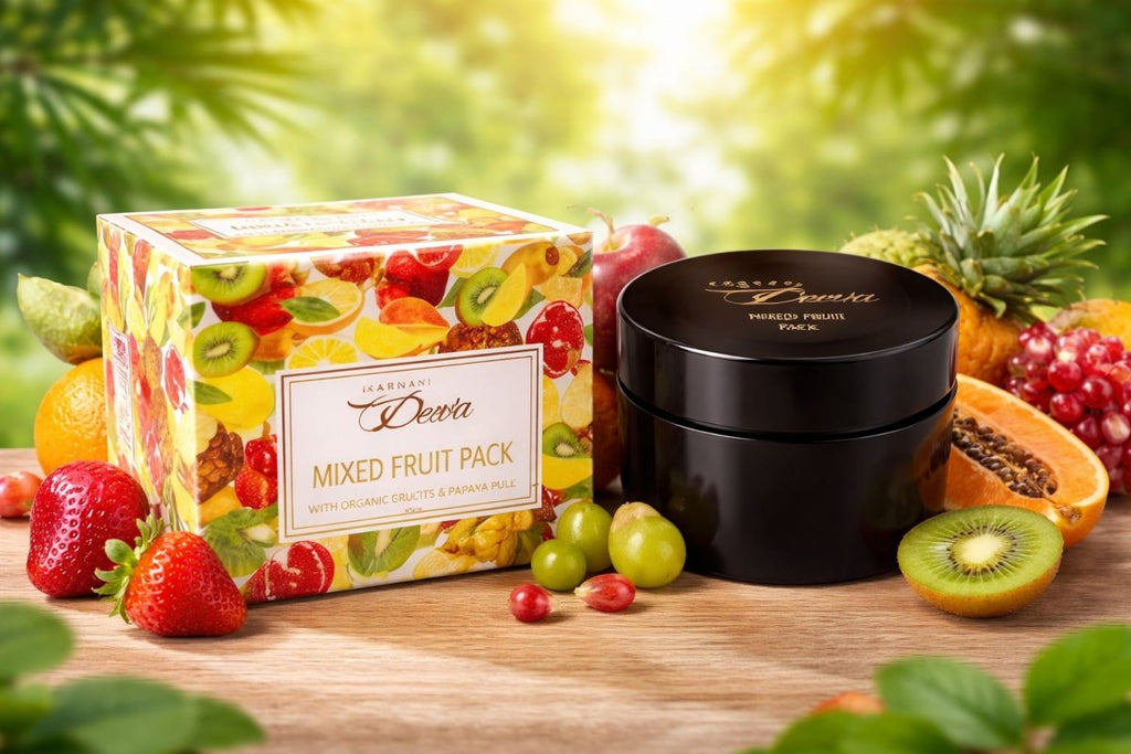 Sattvya Mixed Fruit Brightening Face Pack Radiance Pigmentation Care 50g