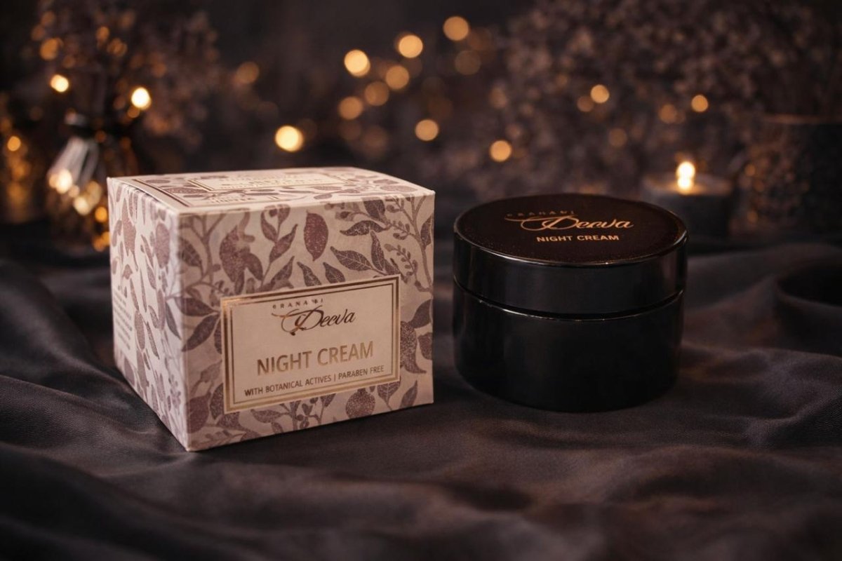 Sattvya Night Cream for Skin Repair Hydration Natural Glow 50g
