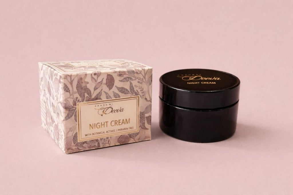 Sattvya Night Cream for Skin Repair Hydration Natural Glow 50g