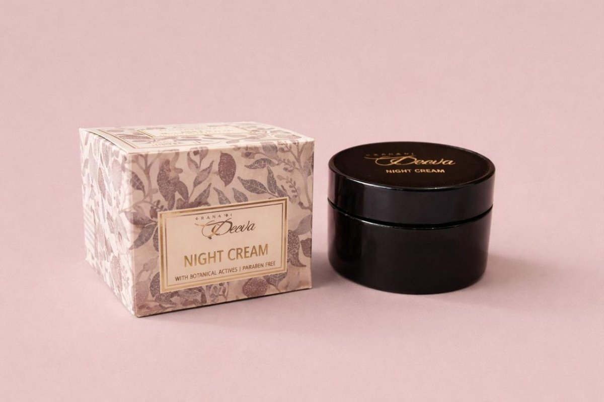 Sattvya Night Cream for Skin Repair Hydration Natural Glow 50g