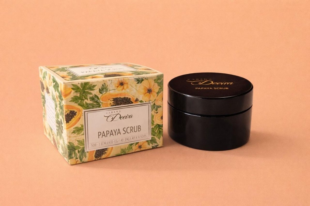 Sattvya Papaya Scrub for Tan Removal De-Tanning Face Scrub 50g