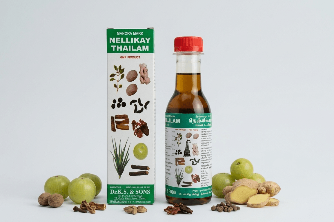 Sattvya Nellikay Thailam Indian Gooseberry Amla Hair Oil 150ml