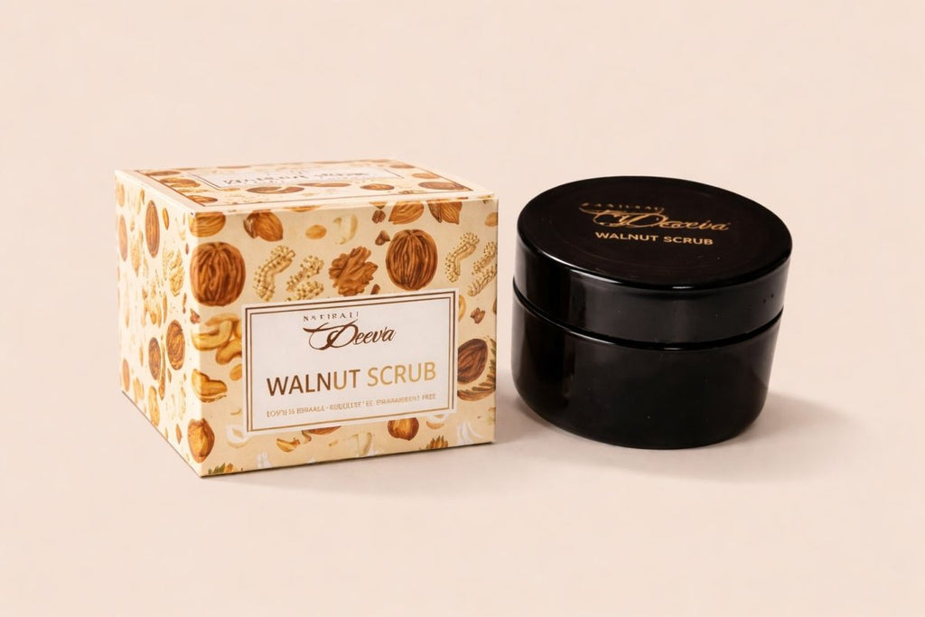 Sattvya Walnut Scrub for Oily Skin Blackheads Deep Cleansing 50g