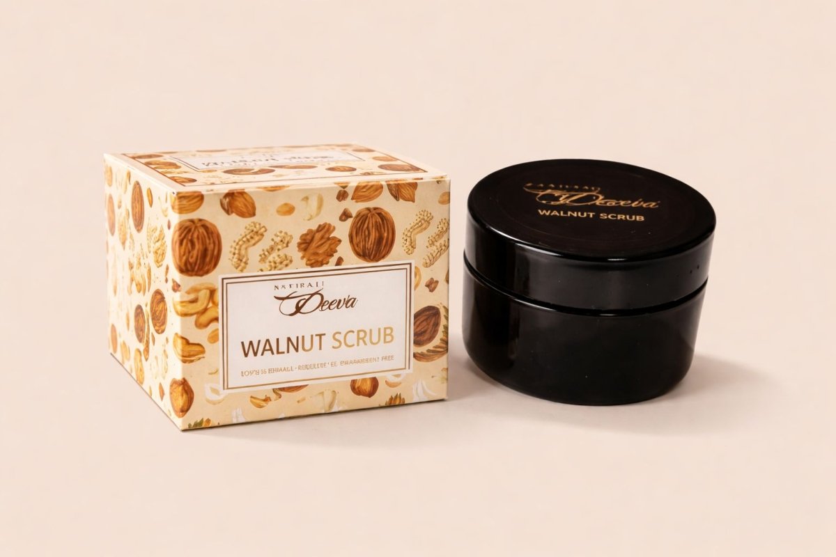 Sattvya Walnut Scrub for Oily Skin Blackheads Deep Cleansing 50g